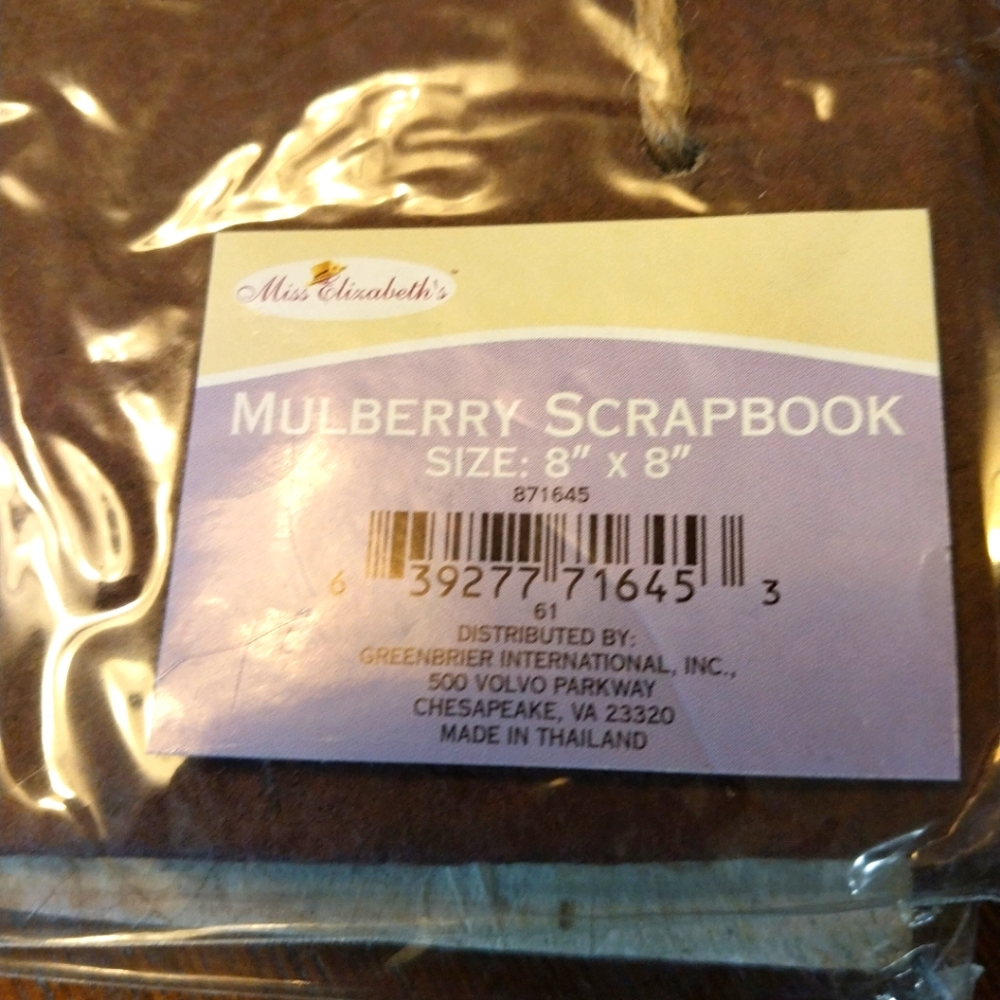 Miss Elizabeth's Scrapbook - Vintage